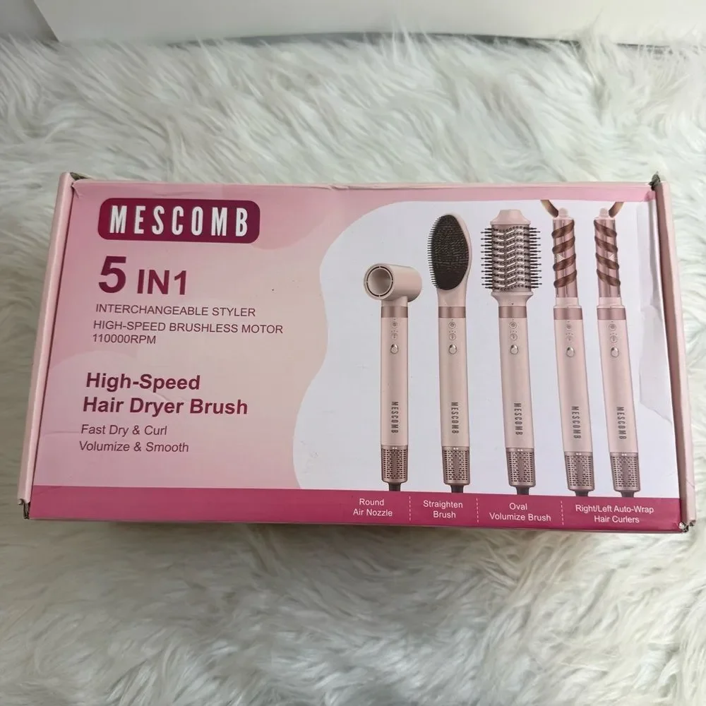 MESCOMB interchangeable Hot‎ Air Styler Set